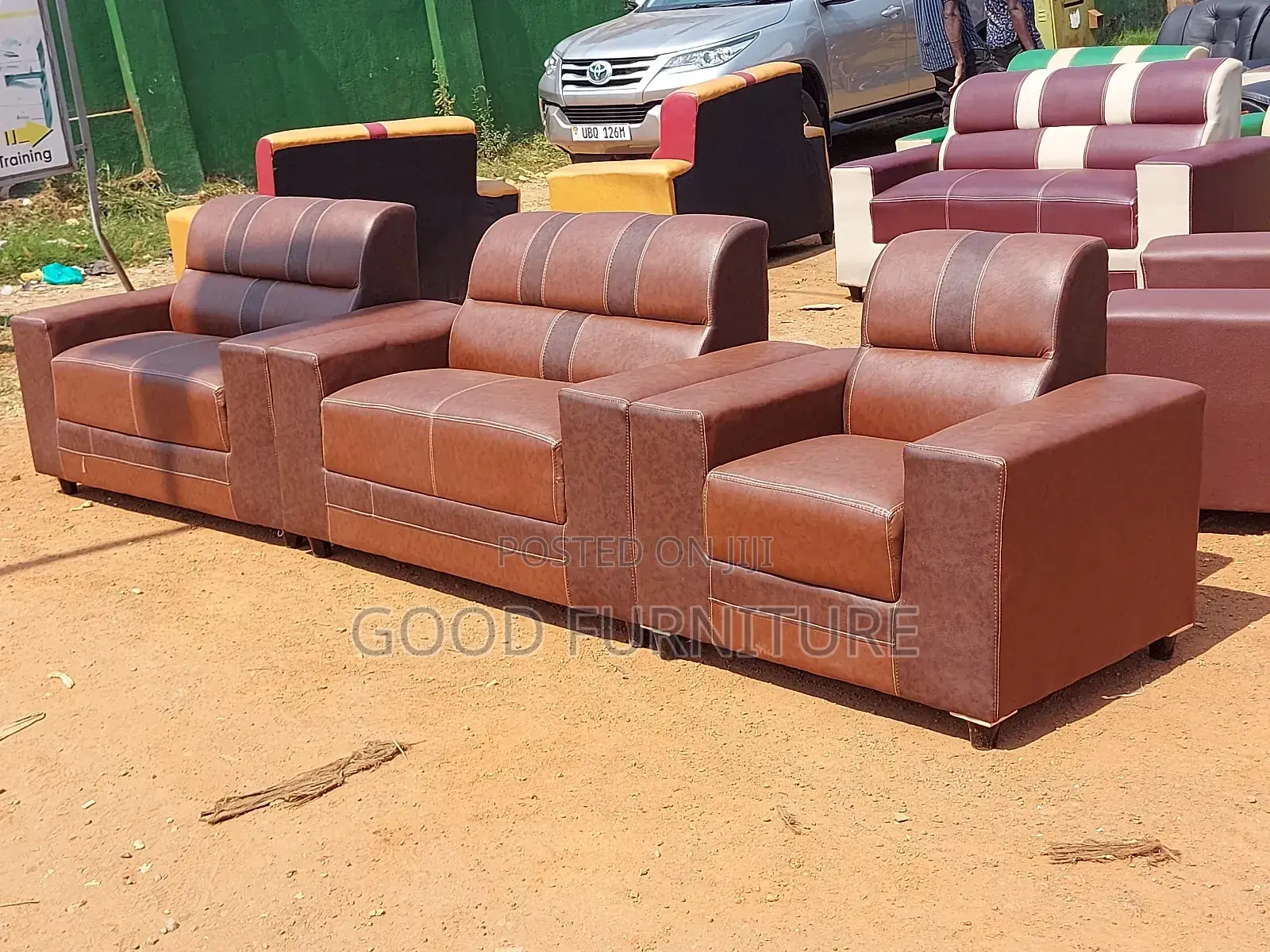Five Seaters Sofas Set