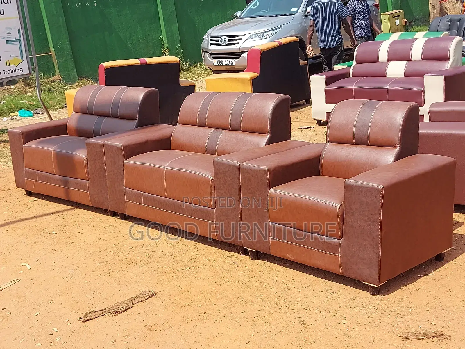Five Seaters Sofas Set