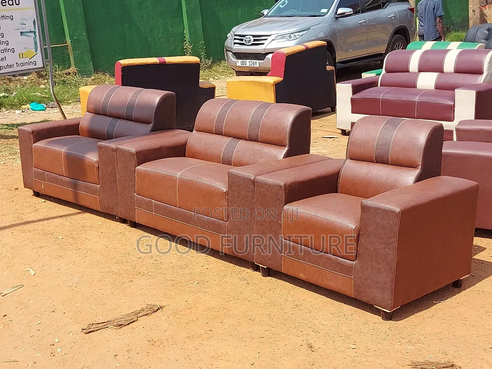 Five Seaters Sofas Set