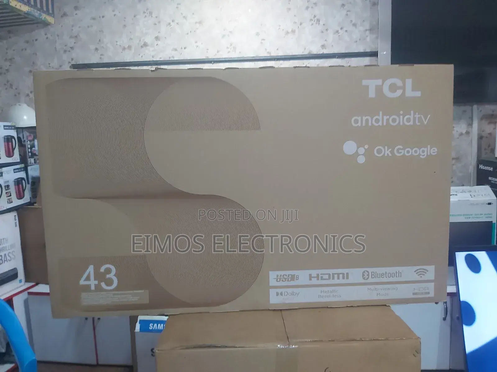 43 Inches TCL Smart Android TVS
