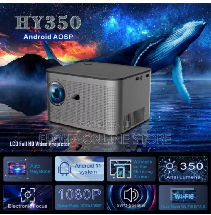 Hy 350 Smart Android Projector