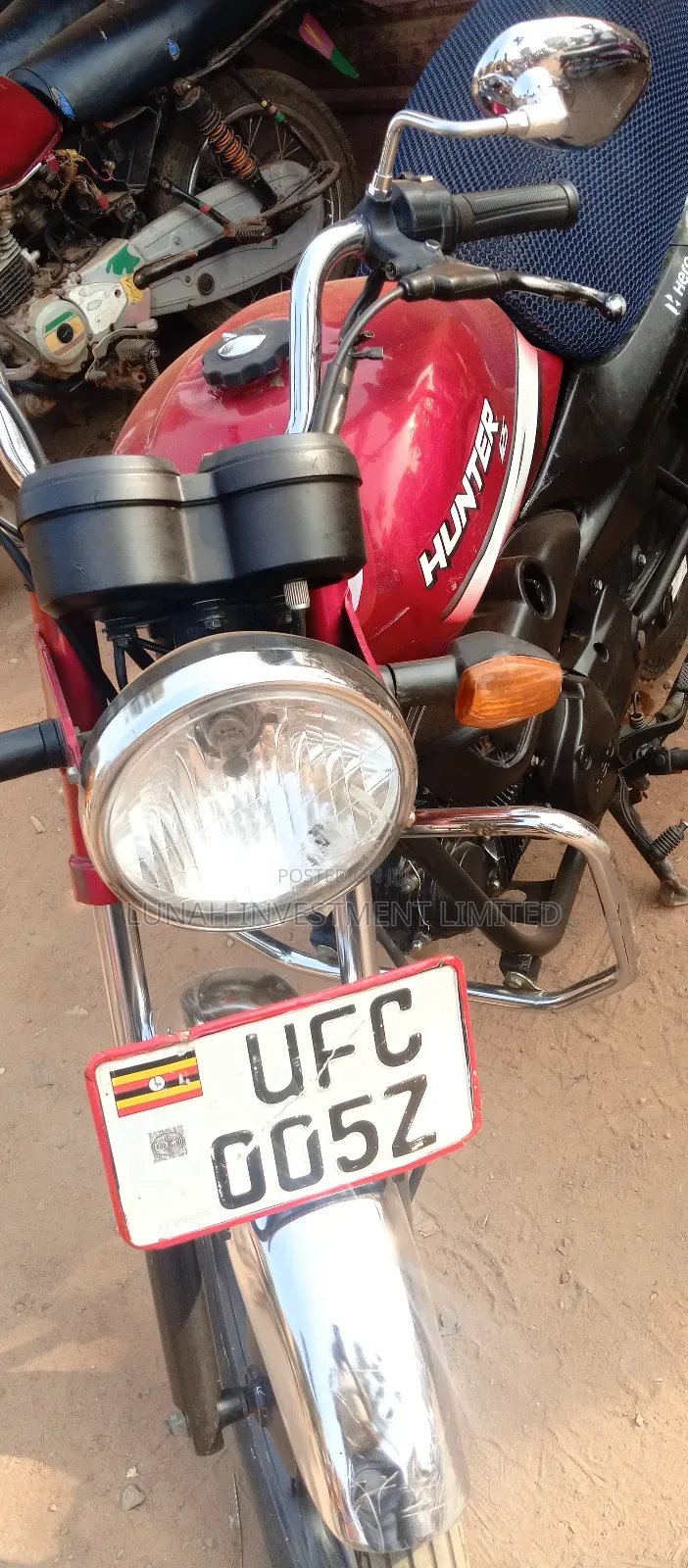 Hero Hunter 125 2023 Red