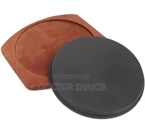 1pc Non-Stick Steak Pan With a Wooden Base