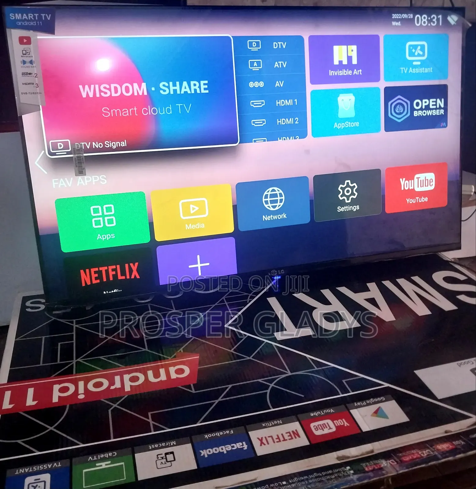 60 Inches Led Lg Smart Digital Flat Screen
