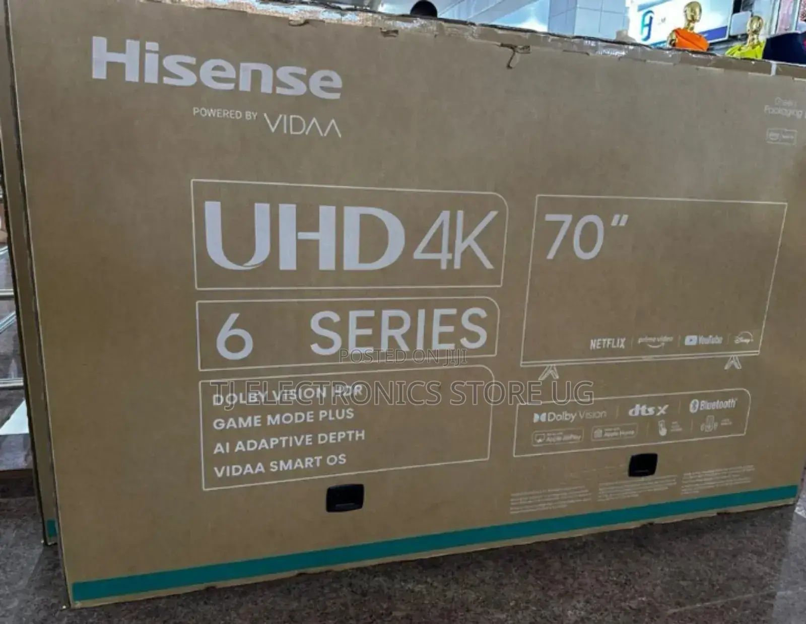 Hisense 70inches Smart Uhd Tv A6series