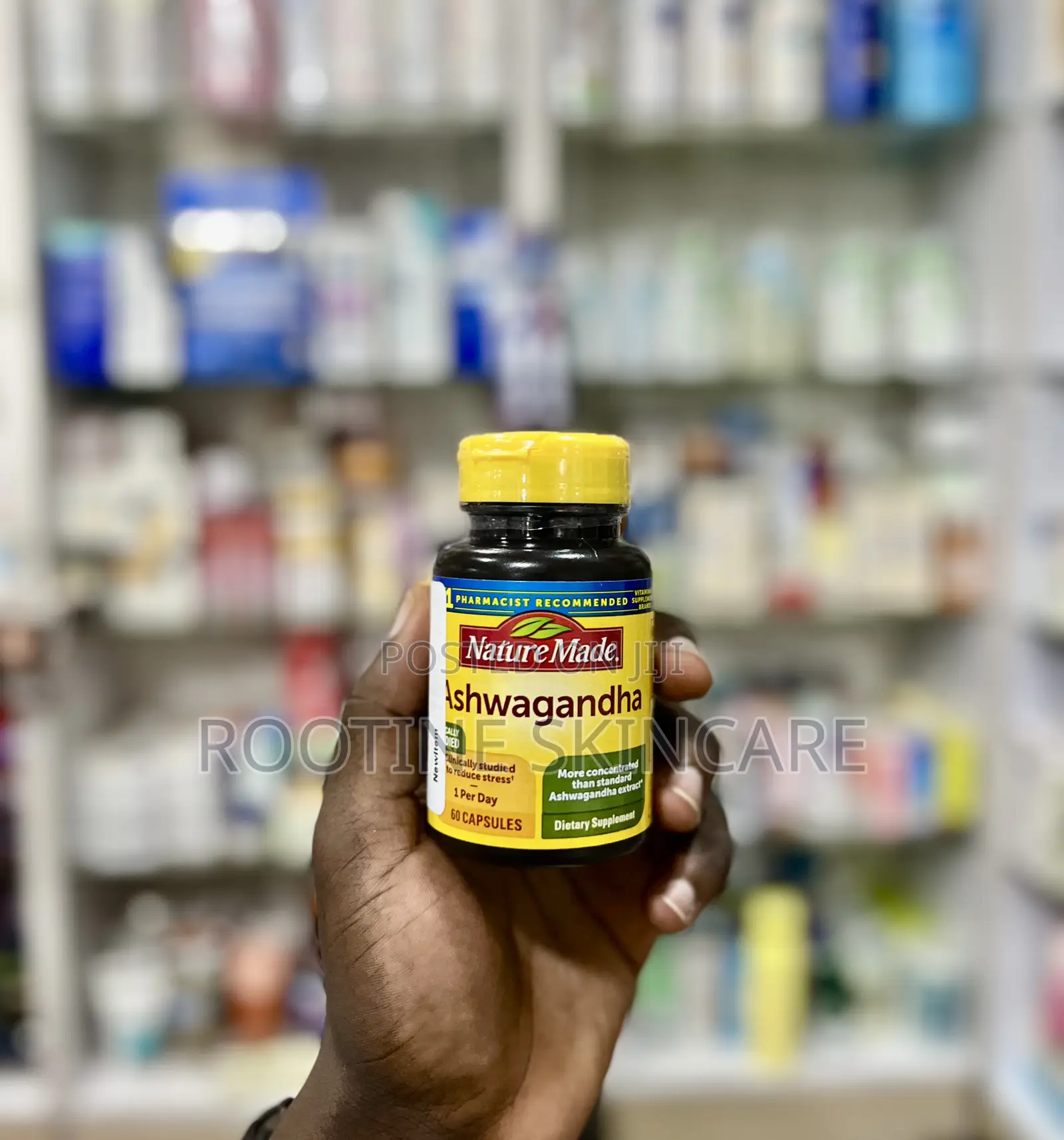 Nature's Made Ashwaganha Capsules (Relives Stress,Cortisol)