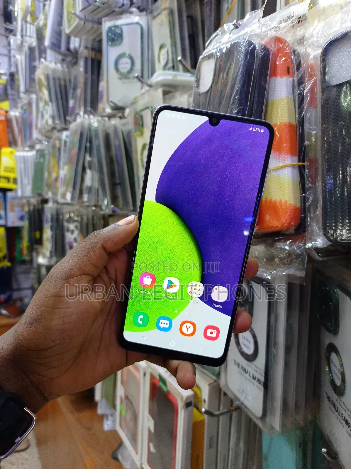 Samsung Galaxy A22 128 GB Purple