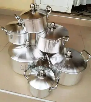 Aluminum Cooking and Serving Pot