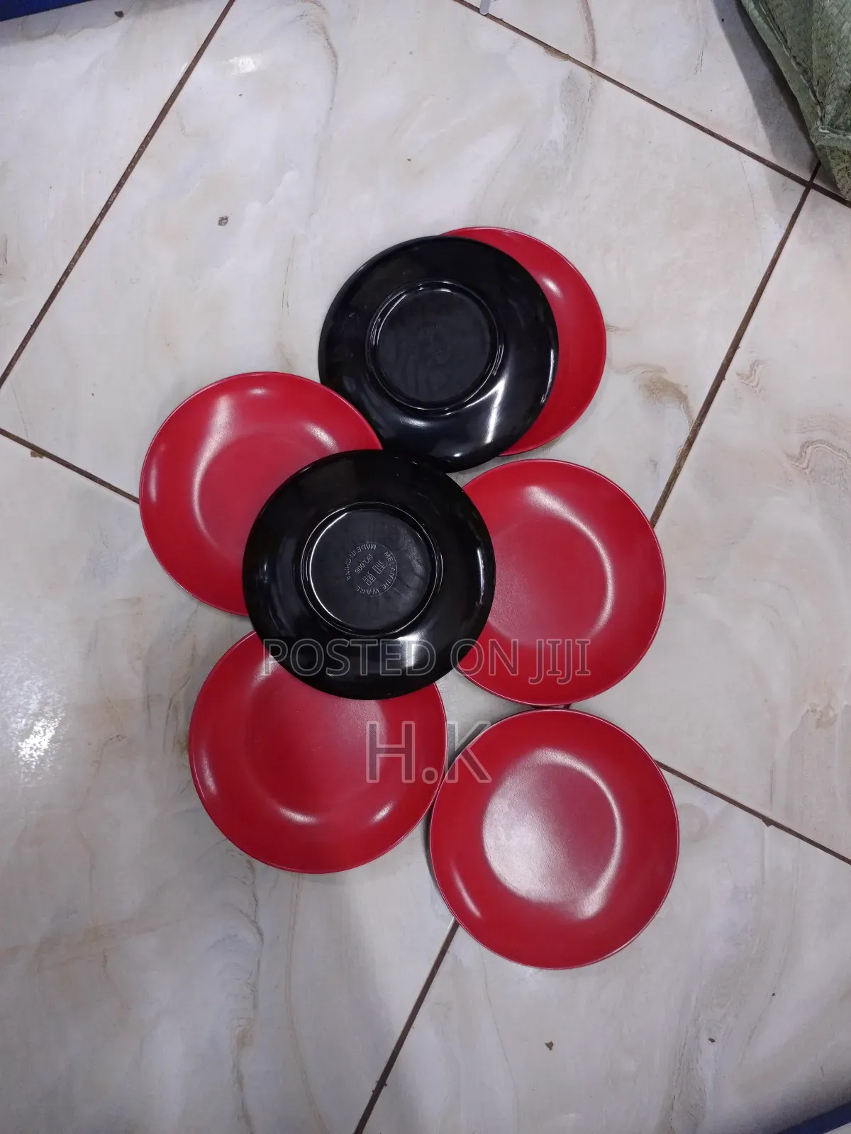 6pcs Melamine Saurcer 5" Plates