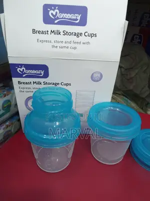 5pcs Set of Breast Milk Storage Cups