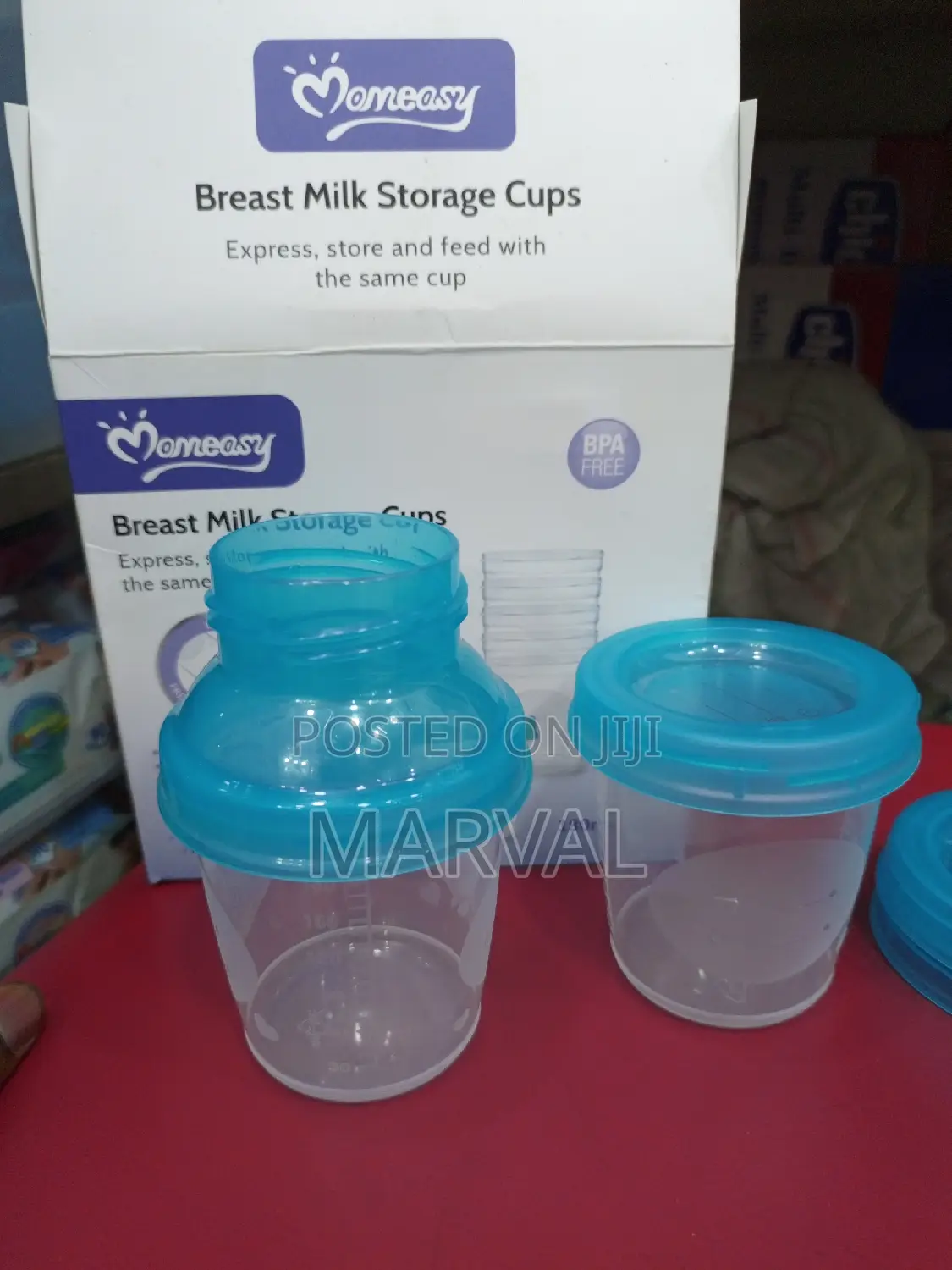 5pcs Set of Breast Milk Storage Cups