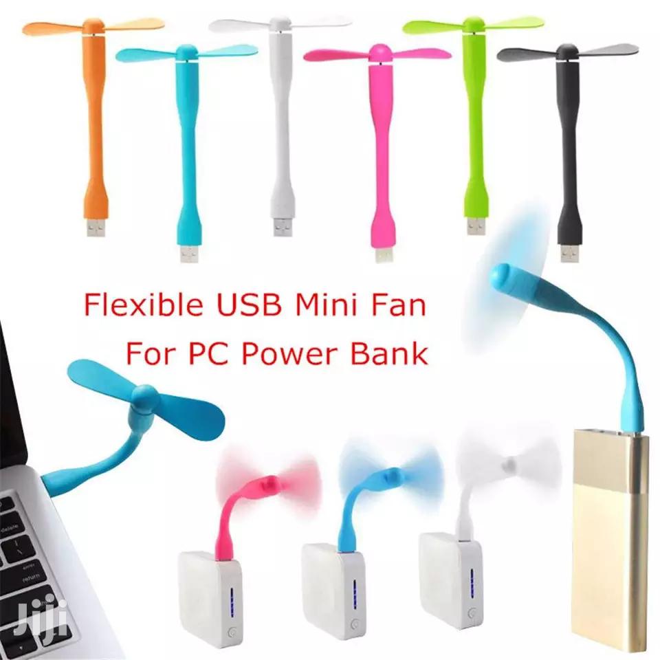 Flexible USB Mini Fan Portable Detachable Cooling Fan