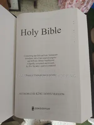 Holy Bible KJV Large Print - Hard Cover