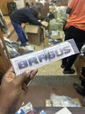 Mercedes Benz Brabus Emblem / Word