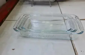 Glass Baking Tray Set 3pcs (1L /1.6l / 2.2L)