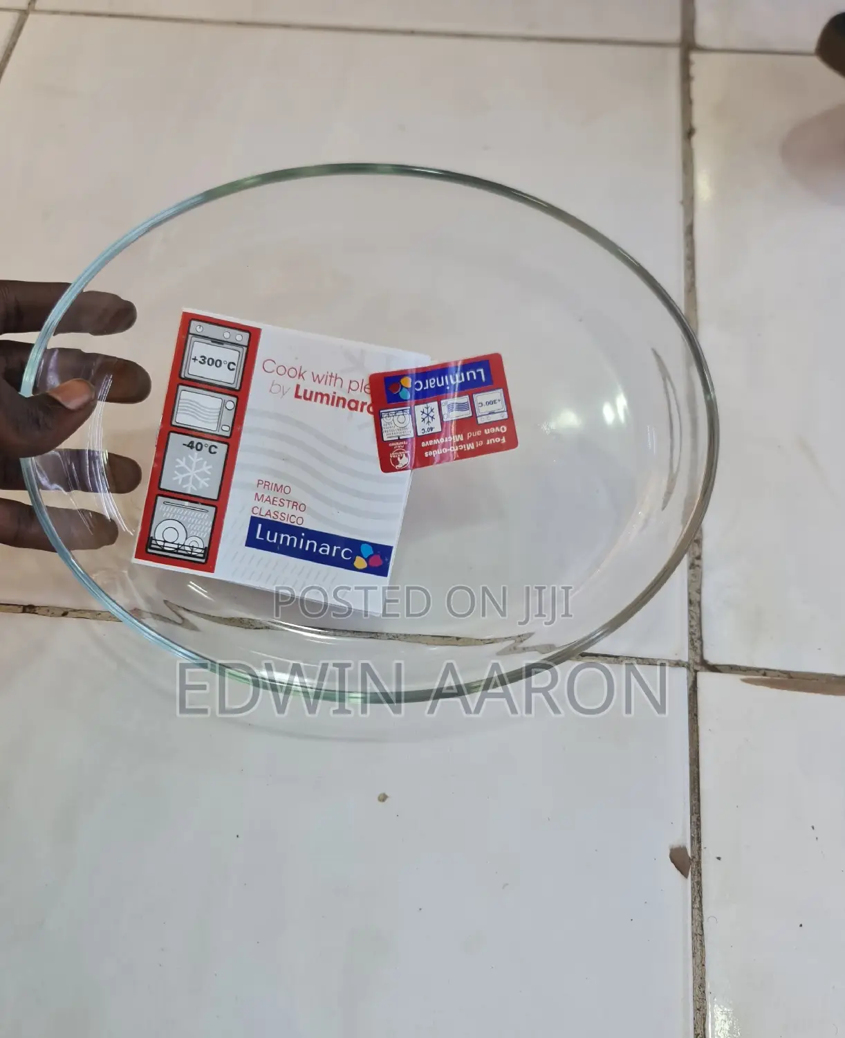Oval Baking Tray 1L