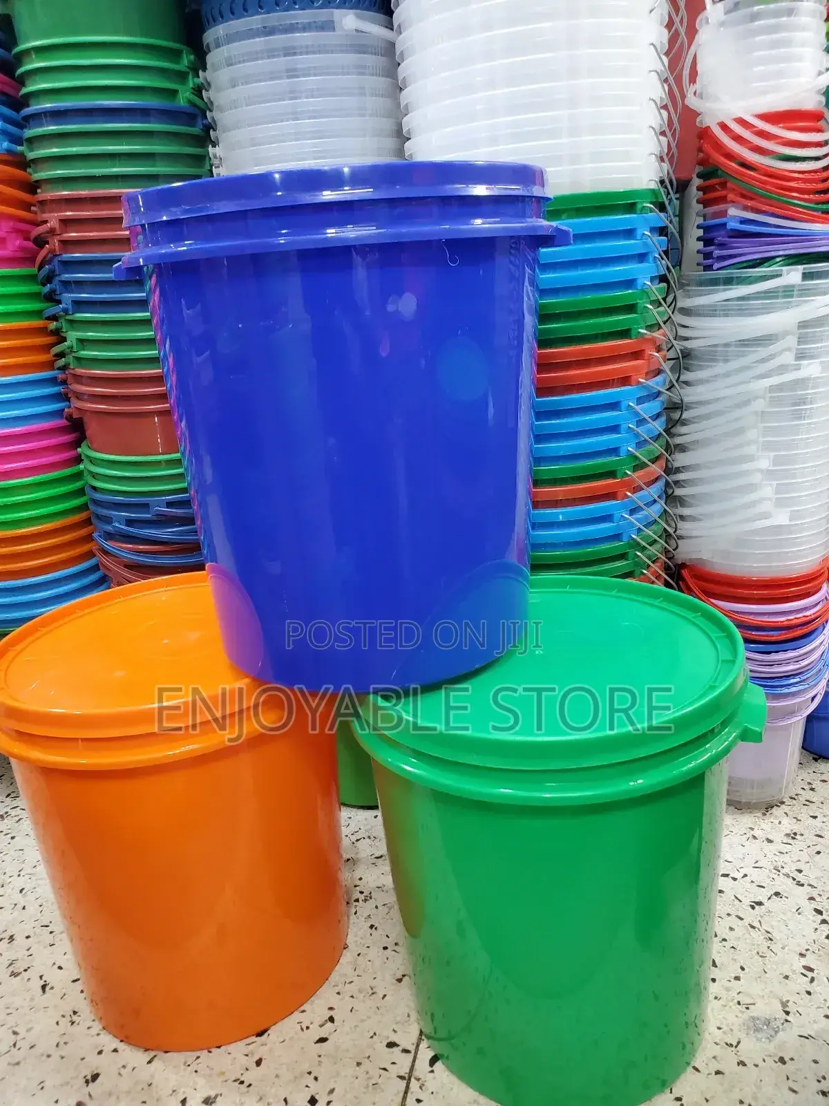 Plastic Storage Buckets Plastic Storage Buckets 40ltrs