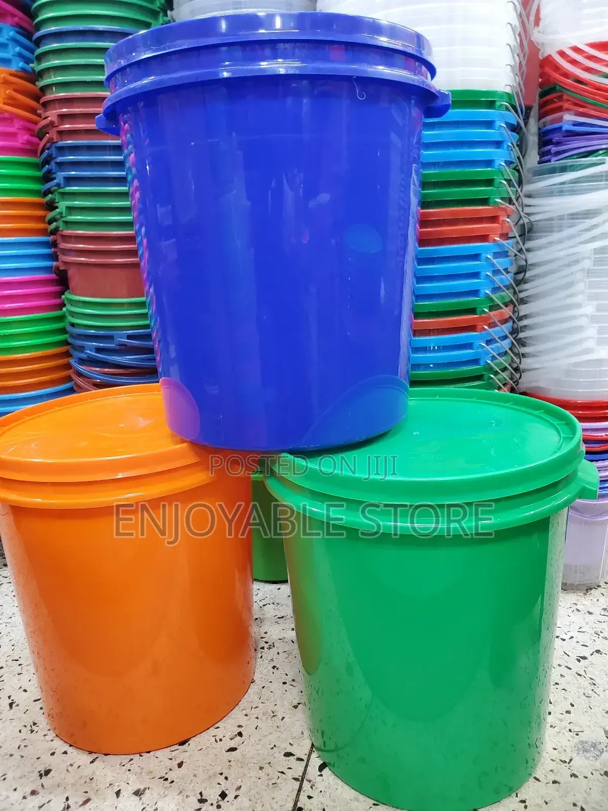 Plastic Storage Buckets Plastic Storage Buckets 40ltrs