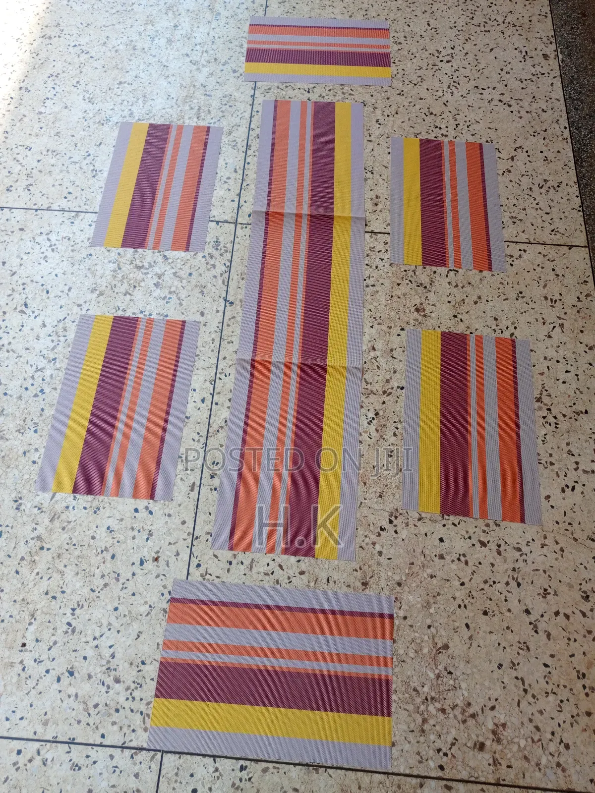 Table Mats With Runner 6 Seater
