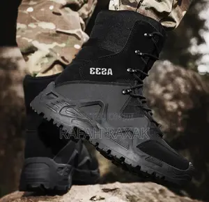 Original Black Delta A533 Military Army Combat Desert Boots