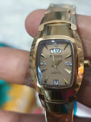 Golden Rado Watch for Ladies