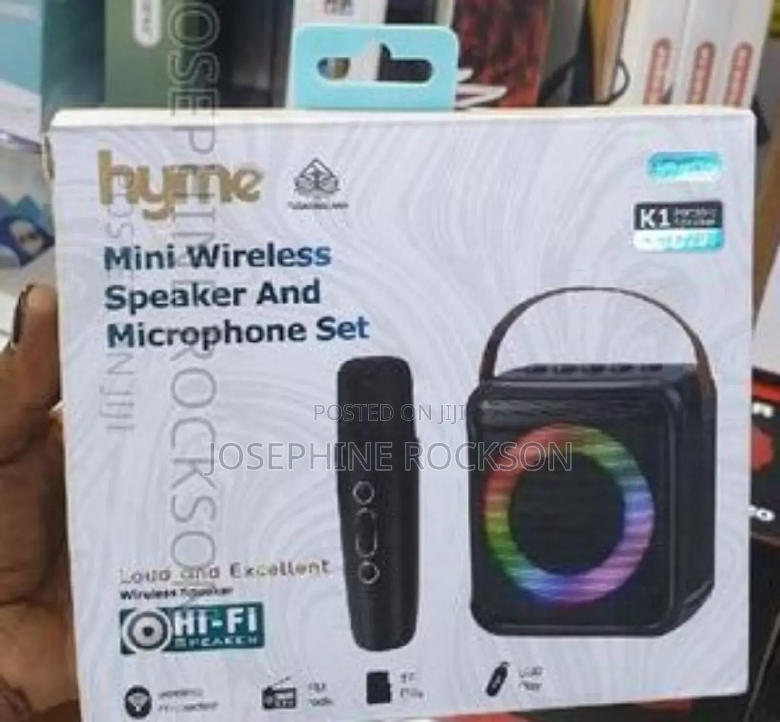 Mini Wireless Speaker and Microphone