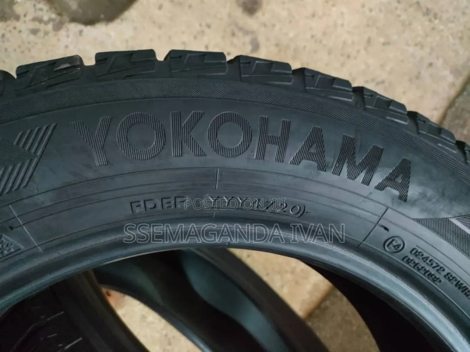 215/60r16 Yokohama Foreign Used Tyres in Studless