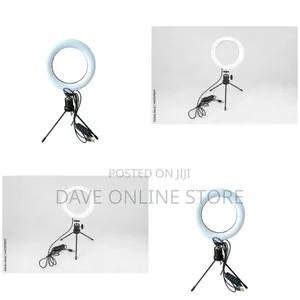 6 Inch Selfie Desktop Ring Light LED Lamp