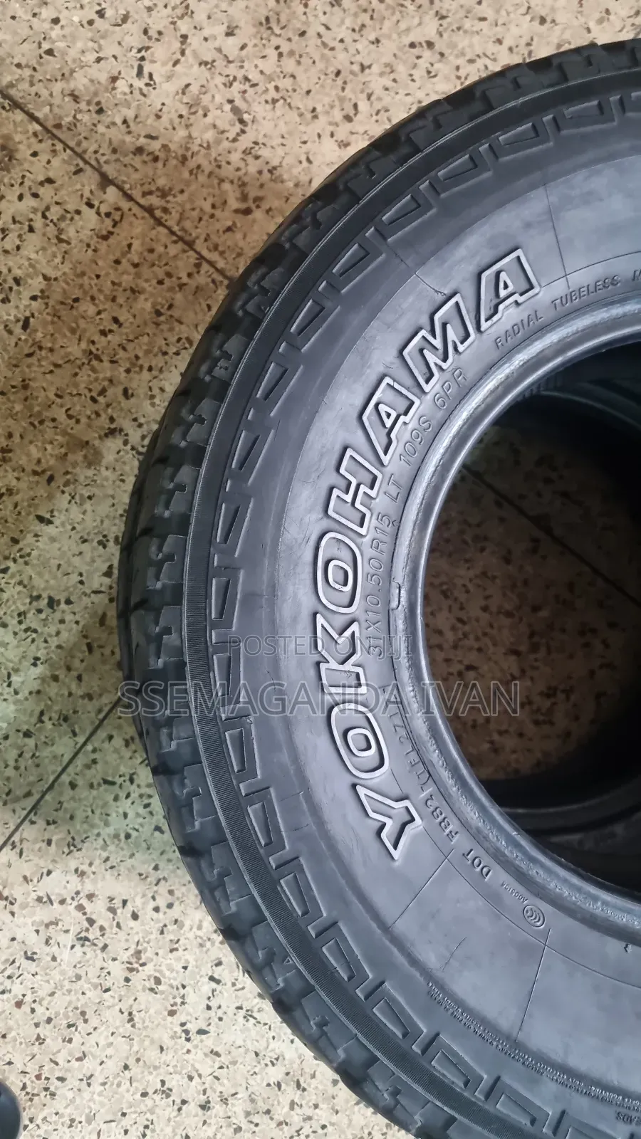 31x10.5r15 Yokohama Foreign Used Tyres