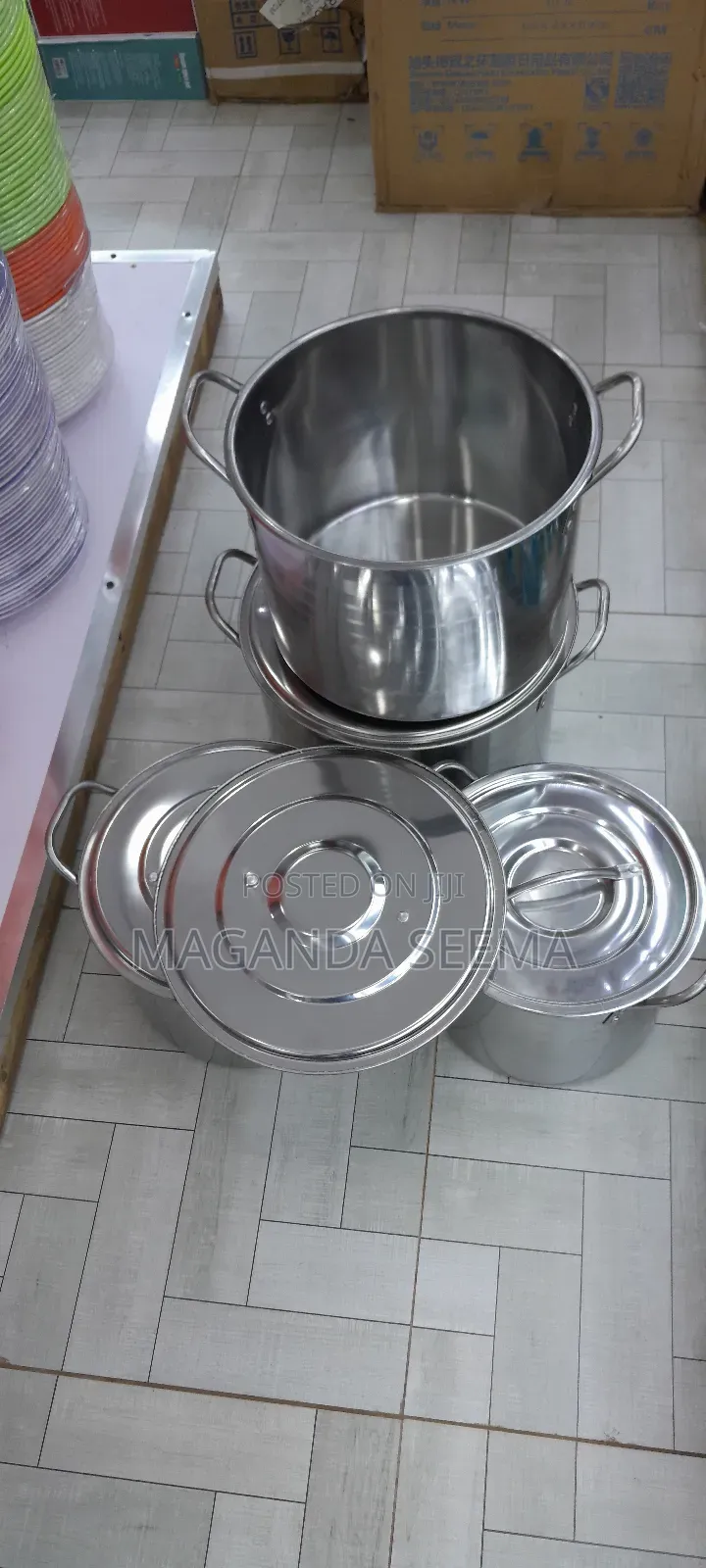 Stock Pots.