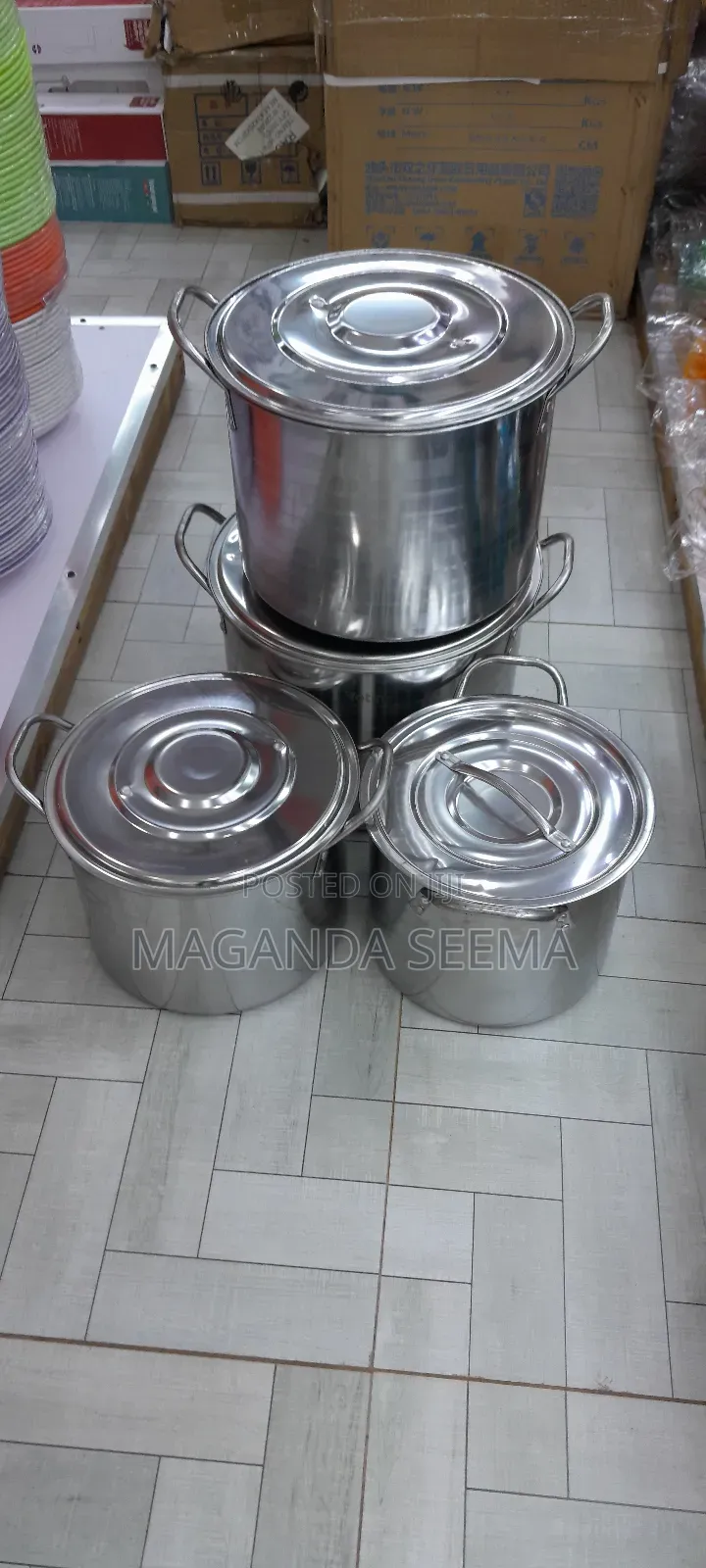 Stock Pots.