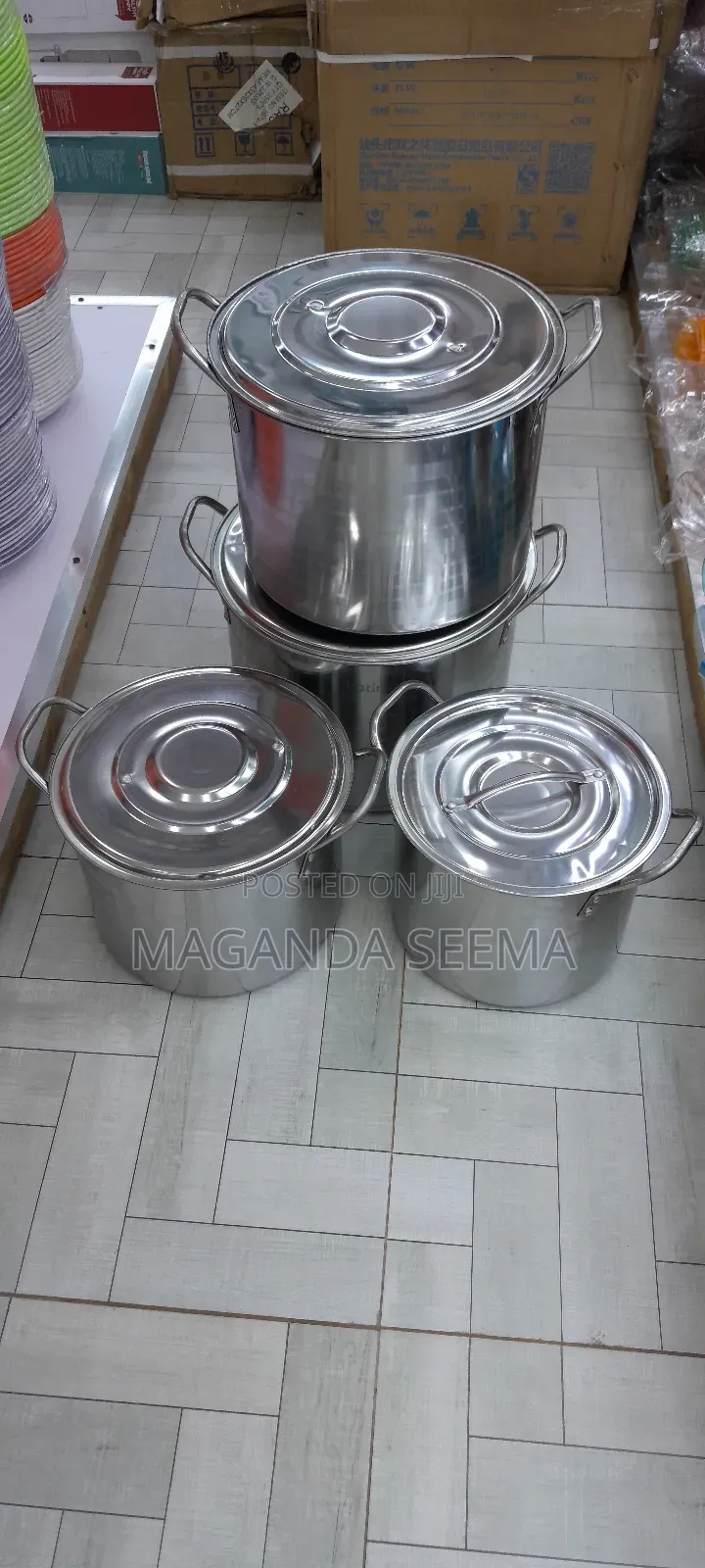 Stock Pots.