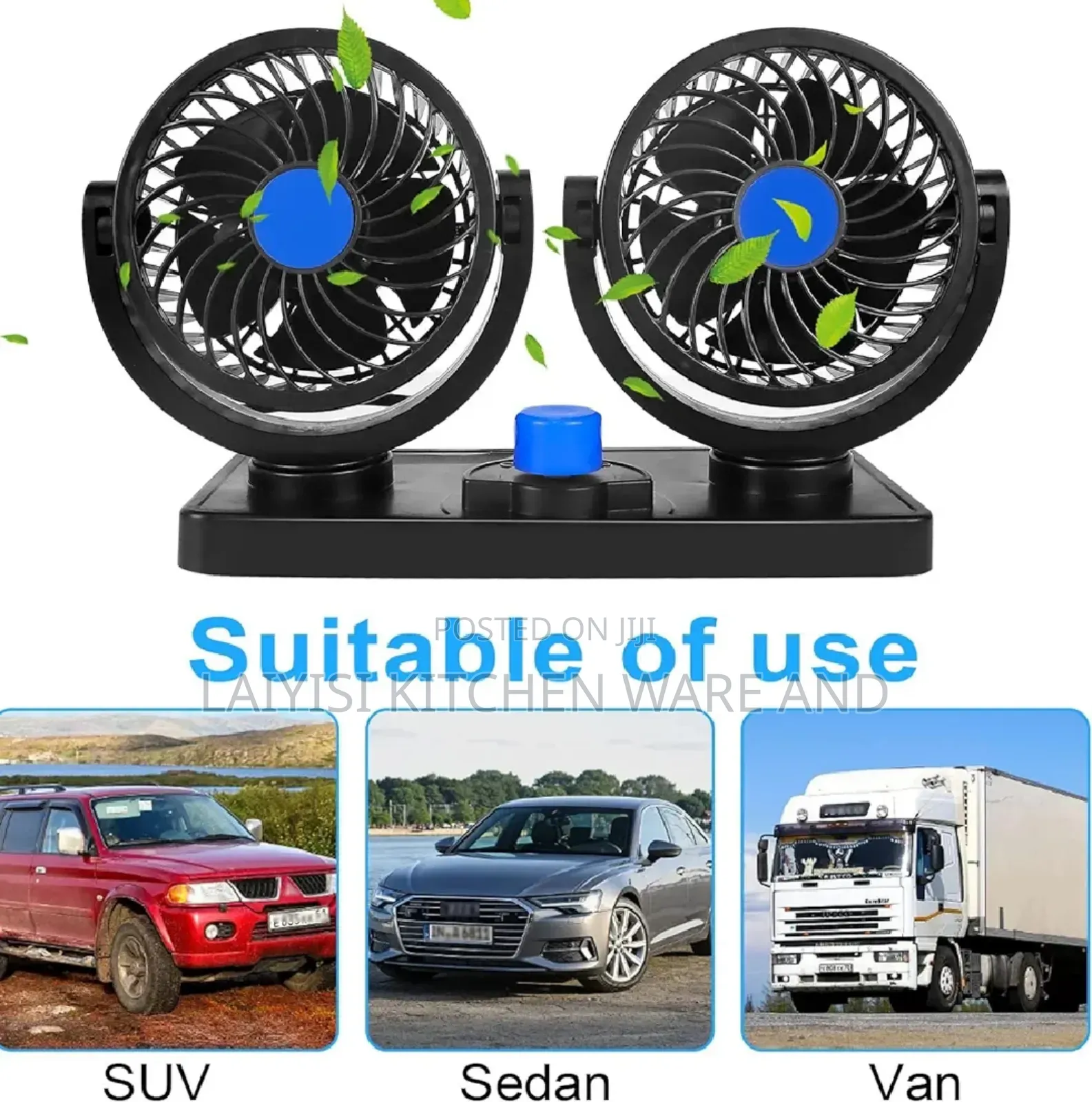 Car Mini Fan Portable Portable Mini Cooling Fan Electric Fan