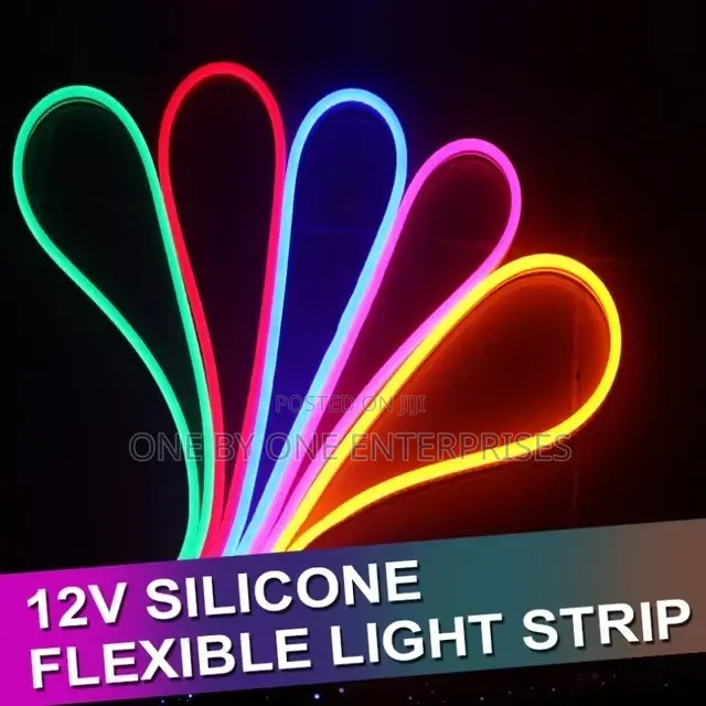 5m LED Neon Strip Light Outdoor Waterproof Rope String Lamp