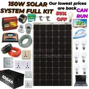 150W Solar System Full Kit NMZ