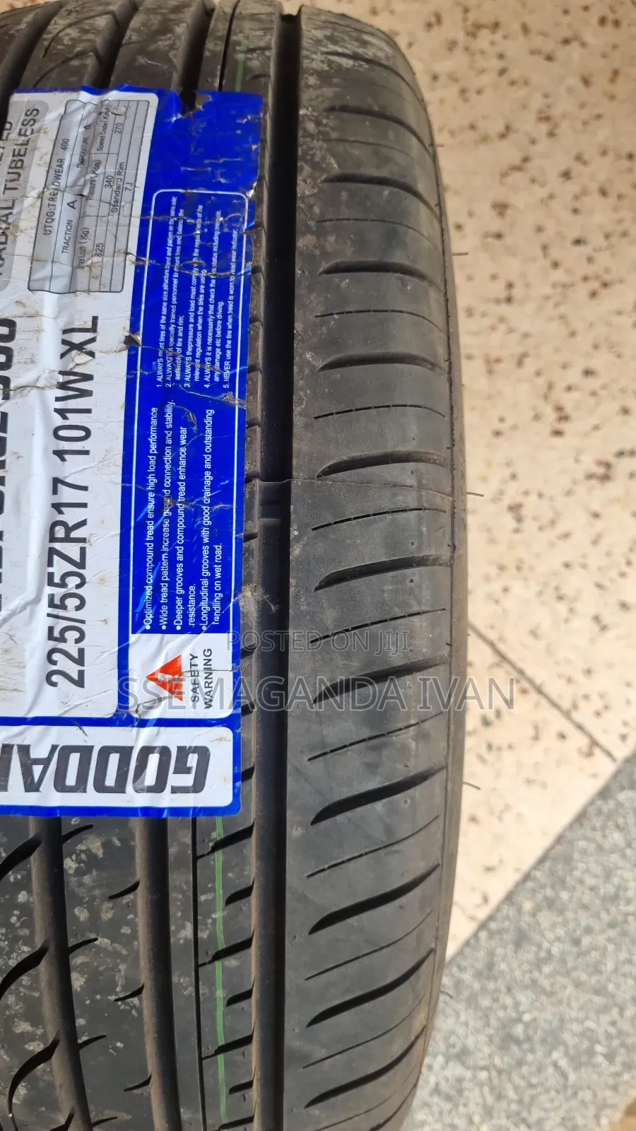 225/55r17 Brand New Tyre