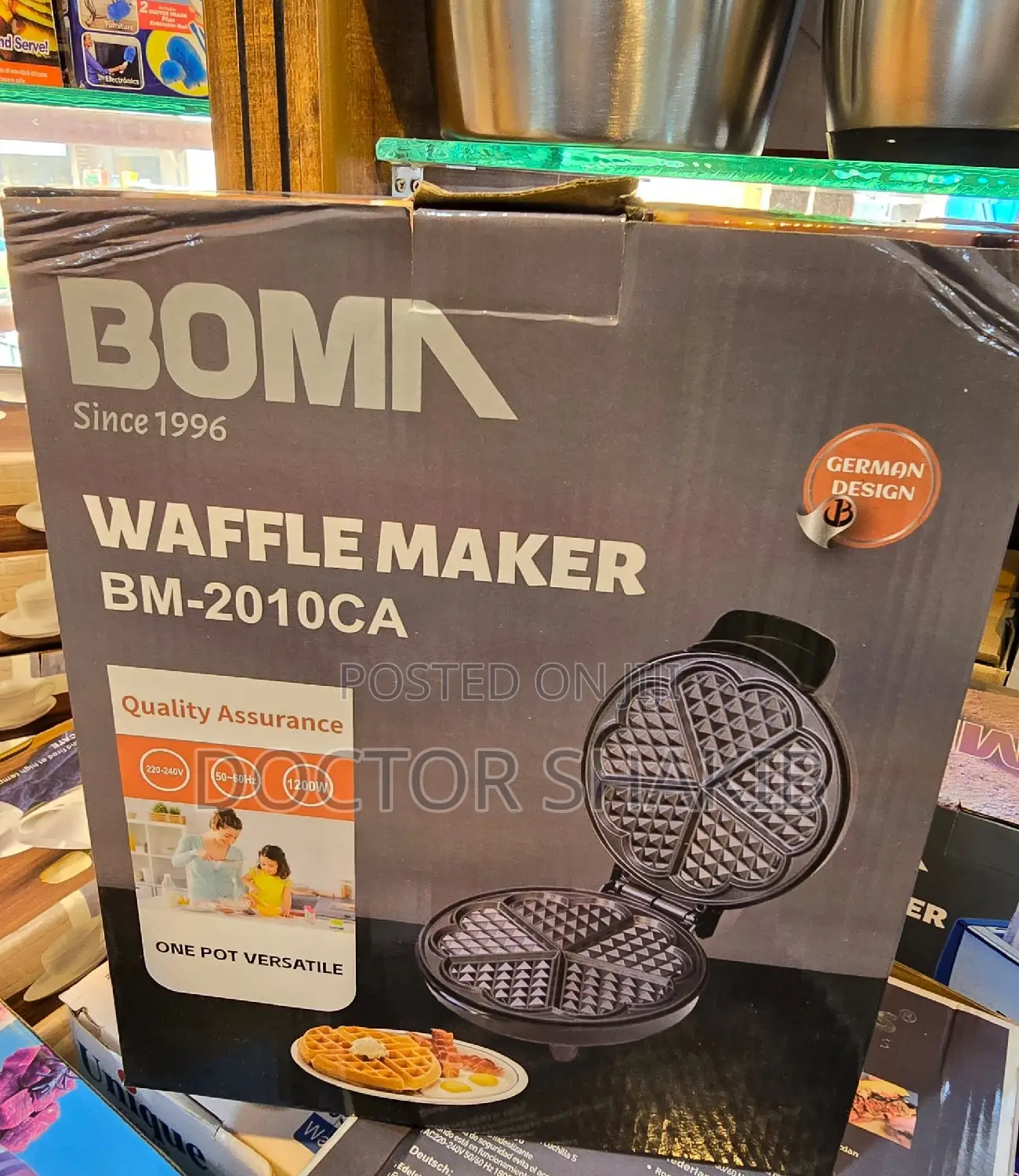 German Design Waffle Maker