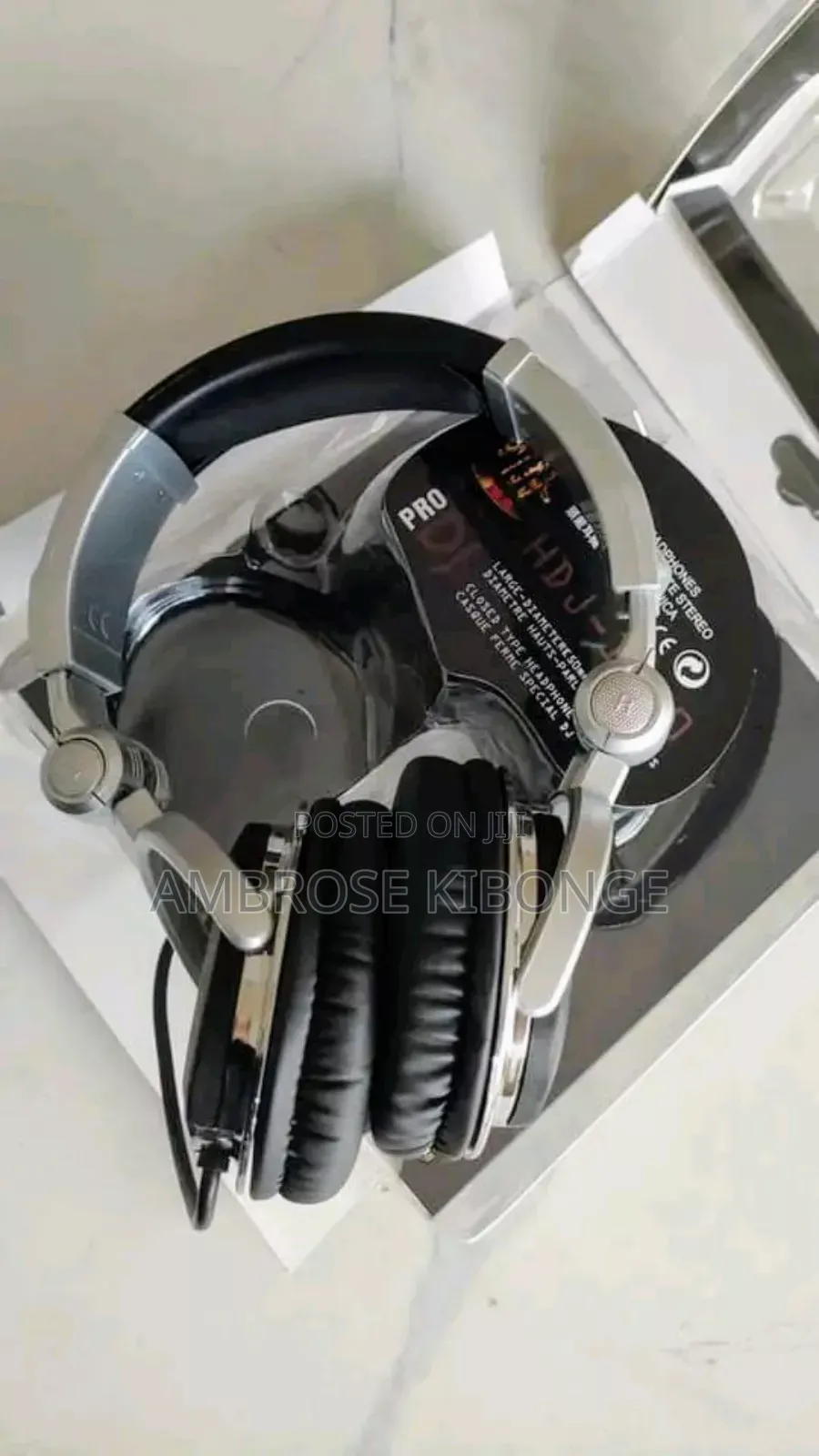 Classic Sound POWER HDJ-1000 Professional Studio Headphones