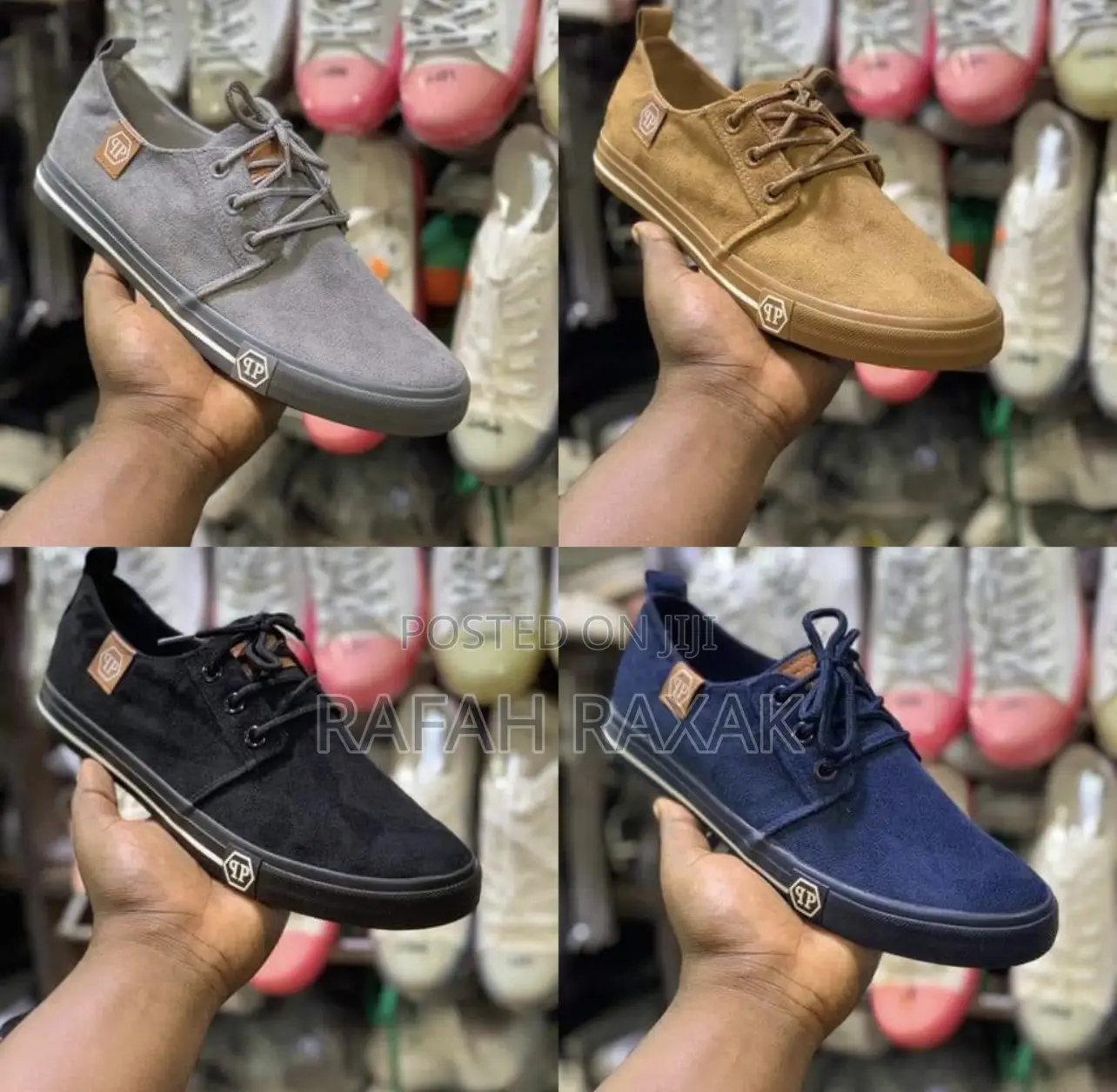 New Classic Men’S Leopard Easy Suede Shoes