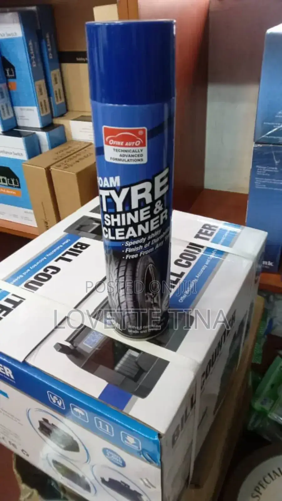 Tyre Shine and Cleaner
