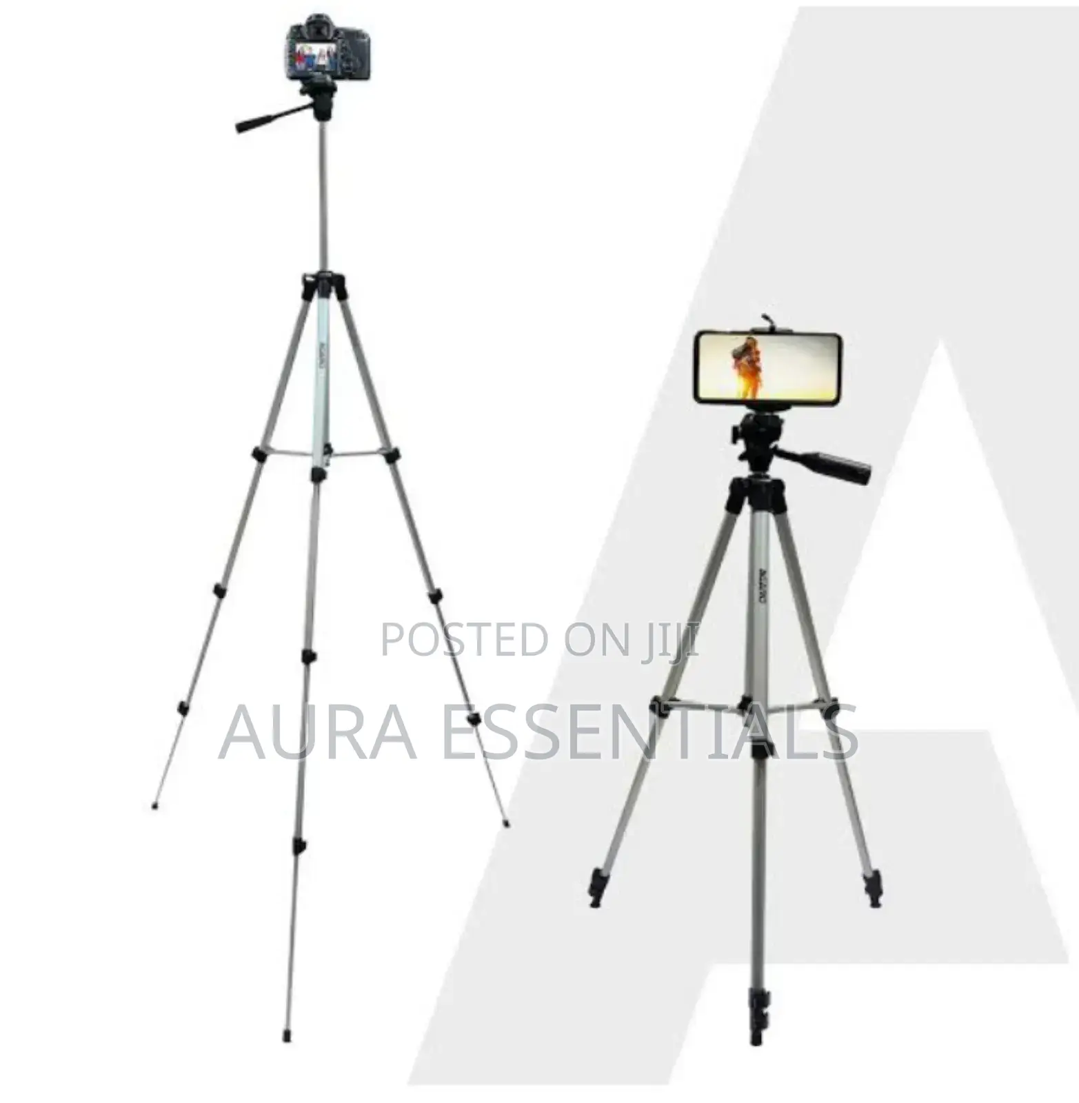 Silver 3110 Metal Tripod Stand