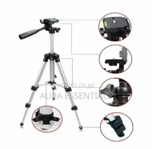 Silver 3110 Metal Tripod Stand