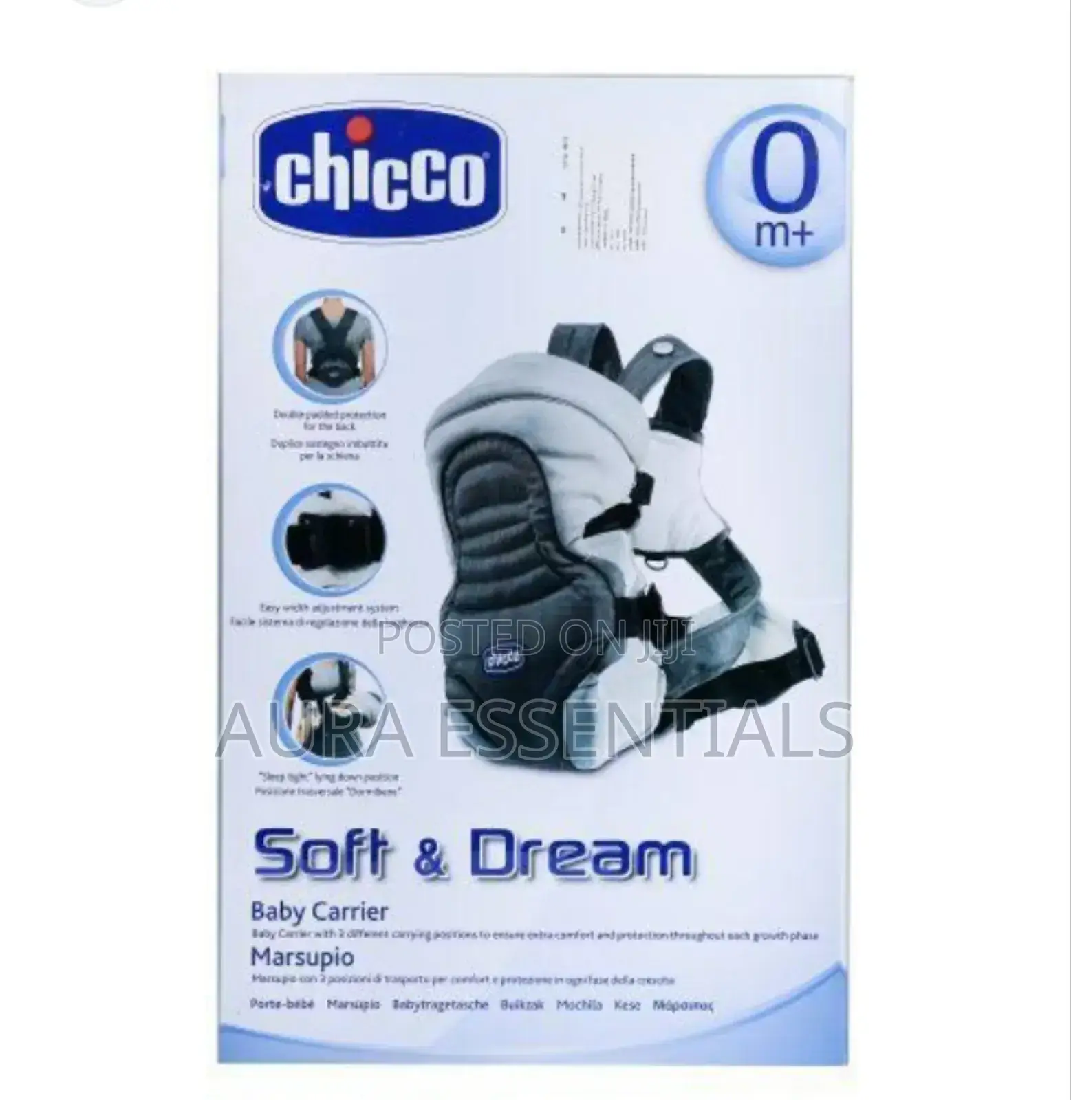 Chicco Baby Carrier Soft and Safe
