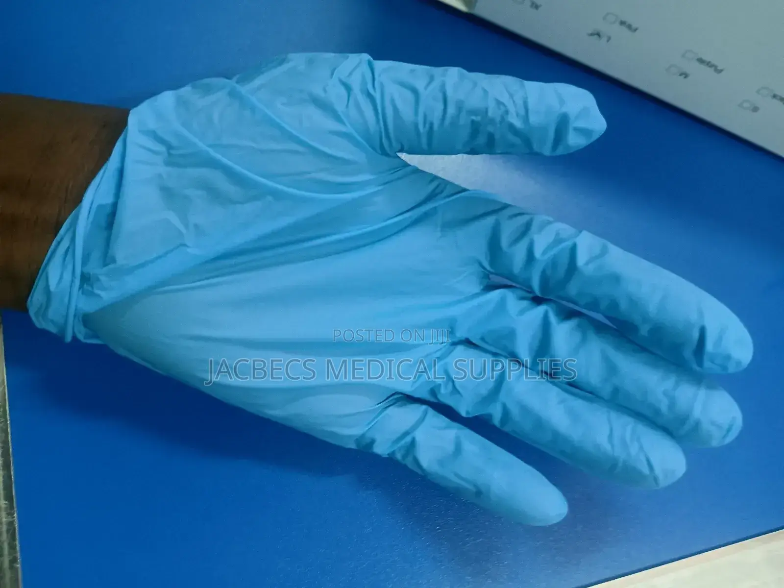 Examination Gloves Large Size Blue