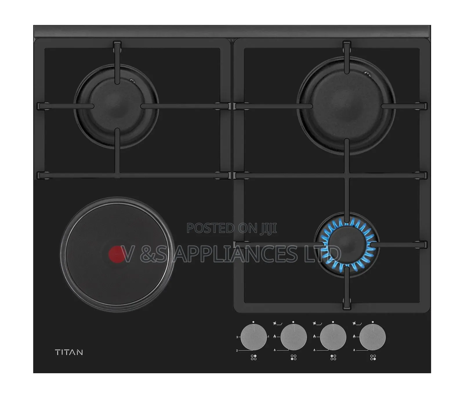 Titan 3+1 Gas Cooker