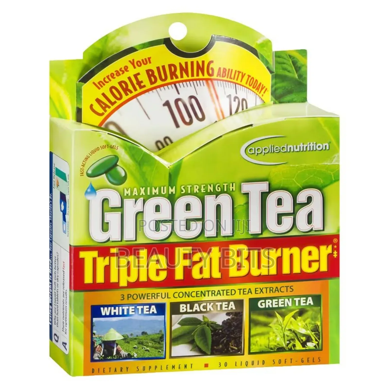 Triple Fat Burner Soft Gels - Green Tea