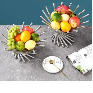 Stainless Steel Creative Fruit Basket.