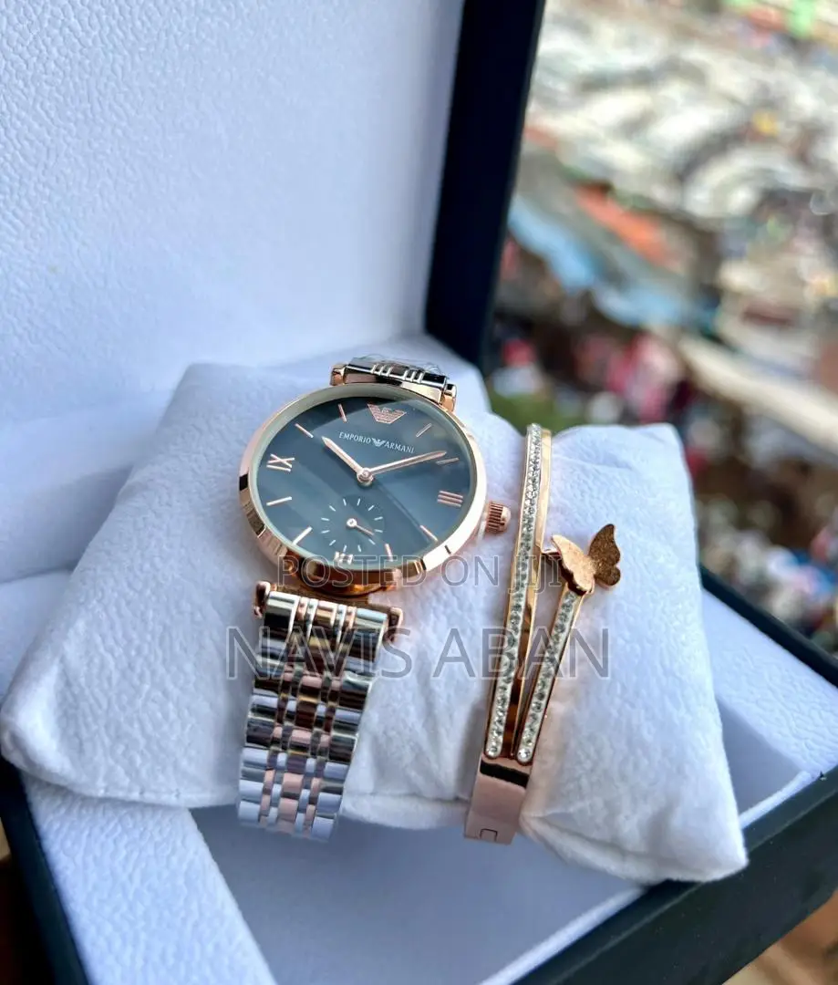 Emporio Armani Ladies Watch With Bracelete