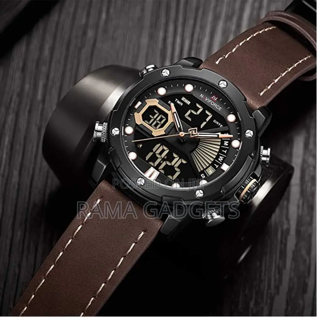 Watches for Men ] NAVIFORCE 9172 Mens Watch -