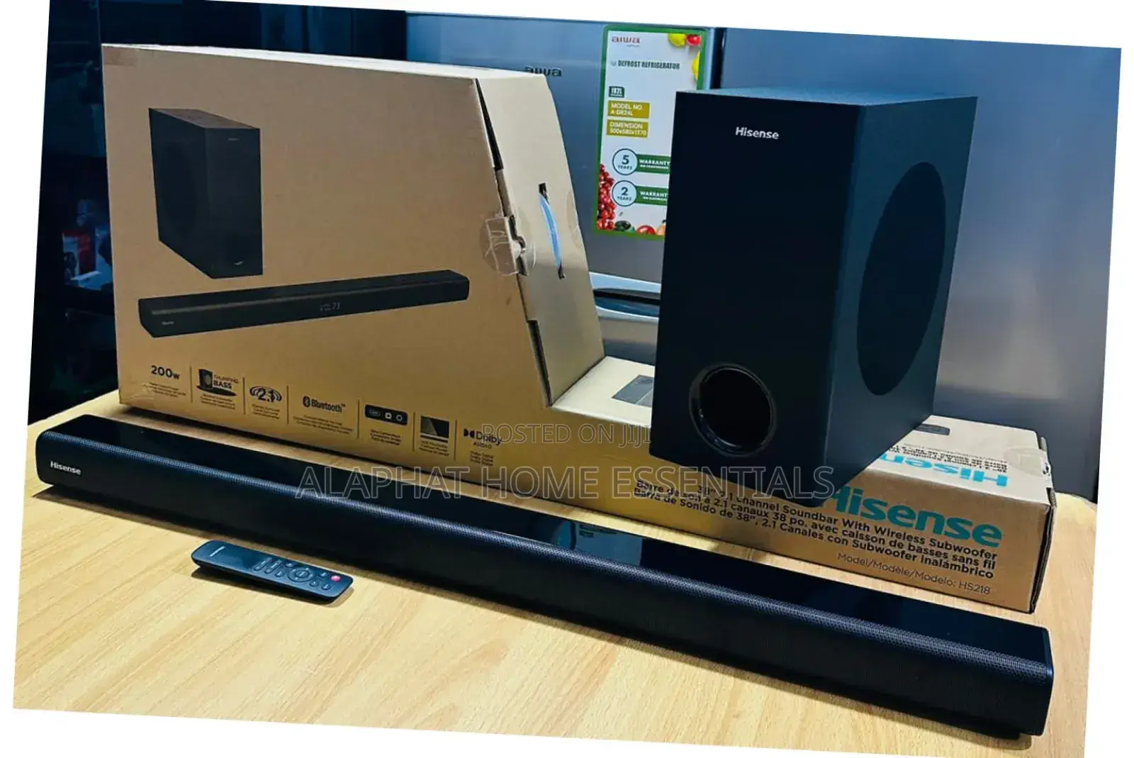 Hisense HS218 2.1ch -Sound Bar
